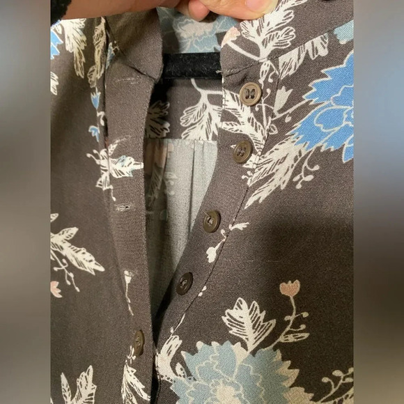 Free People Easy Girl Boho Tunic Floral Top - Picture 8 of 13